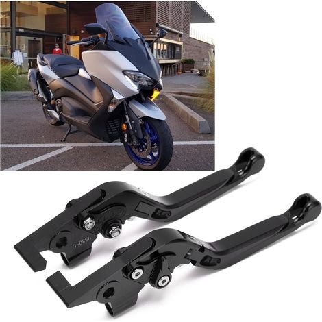 Motorradlenker für YAMAHA TMAX 530 2012-2019 / YAMAHA TMAX 560 2020-2021 (H530R H530L) in Schwarz. (1/5)