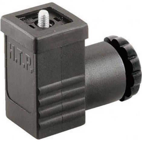 Hirschmann GDS 307 933 024-100 enchufe hembra negro 3 polos