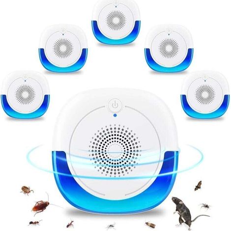 Cet insectifuge ultrasonique en emballage individuel peut repousser les rats, les araignées, les insectes, les cafards, les moustiques et autres nuisibles. (1/4)