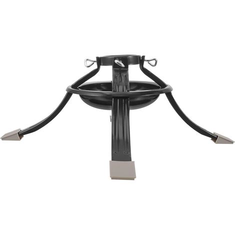 Support pour Sapin de Noël Métal avec Pince à Vis Socle Réglable pour Sapin Naturel Base Ronde Stable pour Décoration de Noël (1/5)