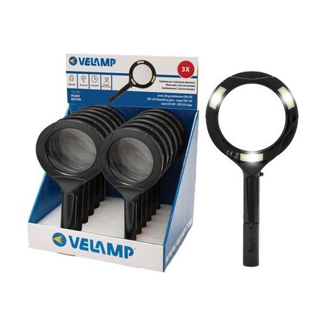 Lente Ingrandimento con LED Velamp 85 mm 12 Pezzi