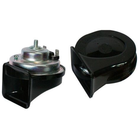 Coppia Trombe Acustiche Clacson 12v 5a Per Auto Moto Universali Elettromagnetico