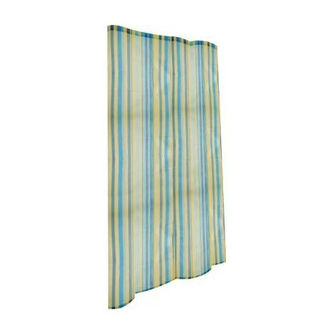IRS Polyester-Moskitonetz für Türen Ecco Drop cm 150x250 Blau Gelb Streifen