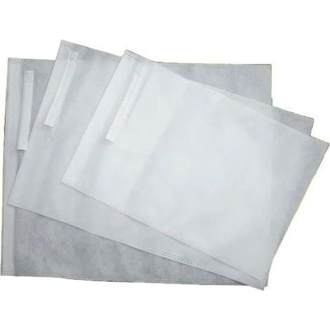 100 Sachets de Protection en Filet Non Tissé pour Fruits, Sac à Mailles Anti-Oiseaux Réutilisable avec Cordon pour Raisins et Fraises, Couverture de Jardin Protectrice (1/5)