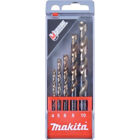 Makita D-30508 HSS Metall-Spiralbohrer-Set 5teilig 1 Set (1/2)