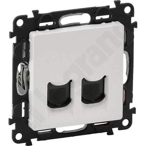 2 prese RJ 11 bianche Valencia Life