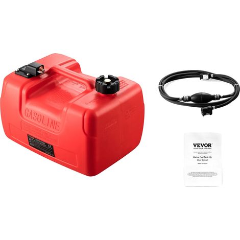 Serbatoio carburante, capacità 12 litri, costruzione resistente, 3 galloni (1/2)