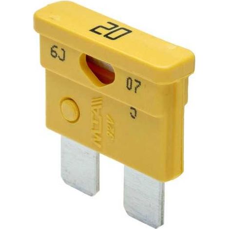Fusibile Lamellare UNIVAL 20A (1/2)