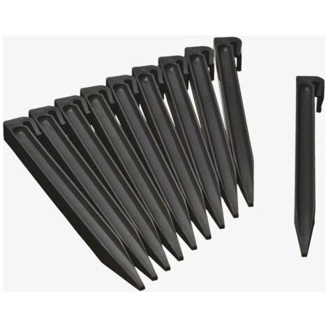 Lot de 10 piquets pour bordure de jardin 15cm (1/4)