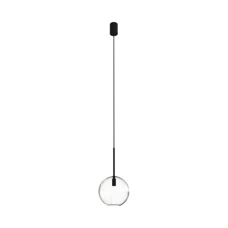Nowodvorski Sphere lampada a sospensione vetro Ø15 nera