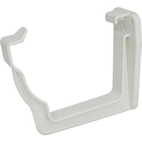 FloPlast White uPVC Fascia Bracket for Ogee Guttering (1/2)