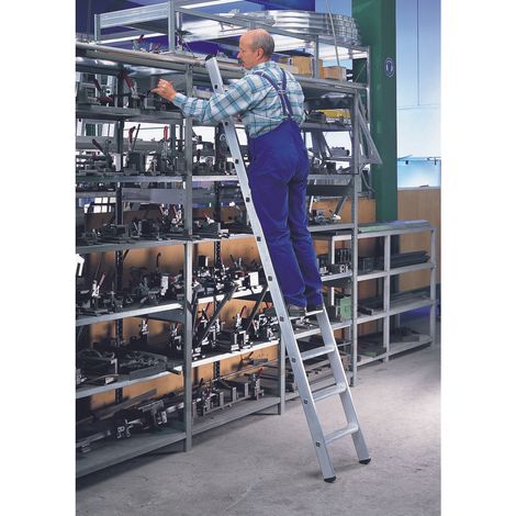Euroline Premium 30182 Alu-Regalleiter mit 12 Stufen