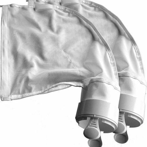 Lote de 2 bolsas para Polaris 280/480 - Reemplazo de filtro de red para limpiafondos robot K13/K16 con cierre de cremallera