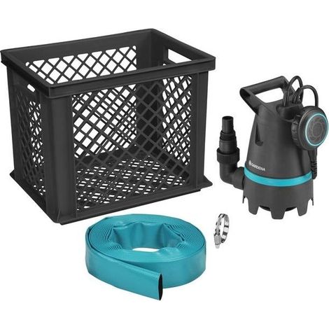 Gardena Set 10500 Basic pompa argentata per giardinaggio (1/2)