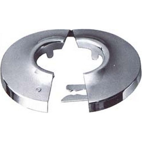 10PZ ROSETTA APRIBILE IN OTTONE CROMATO - 1/2"