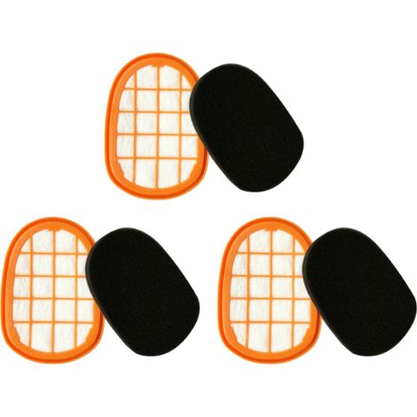 3x Trade-Shop Staubfilter (Motorfilter + Vorfilter) Ersatz für Philips SpeedPro Max FC6827 FC5005/01 FC6908 FC6906 XC7041/01 XC7043 Aqua FC6901/01 FC6902/01 (1/5)