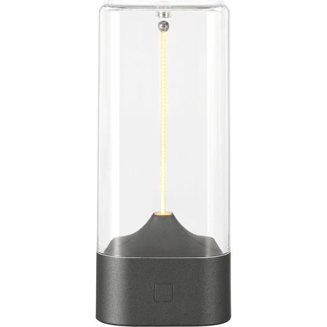 Magnetisches Nachtlicht – Interaktives Touch-Nachtlicht  Touch-LED-Tischlampe und USB-aufladbares Beleuchtungszubehör für Bett und Wohnzimmer (Grau)