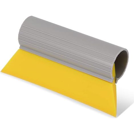 Mini raclette turbo pour films pour vitres, tube en caoutchouc, applicateur de film adhésif, 14 x 7 x 3,5 cm (5,5 x 2,8 x 1,4 pouces), pour voiture et maison. (1/5)