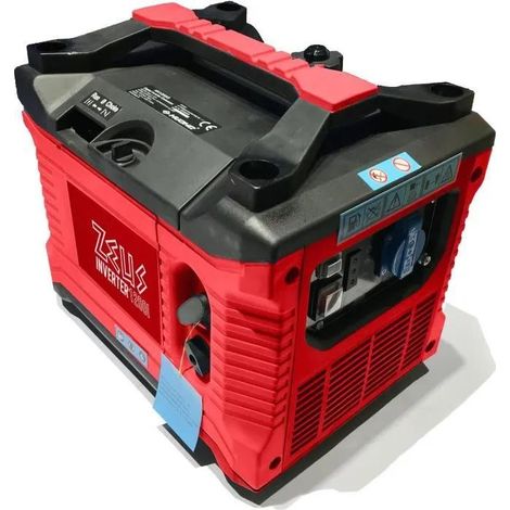 Zeus 1200 W Stromgenerator rot kompakt und leicht