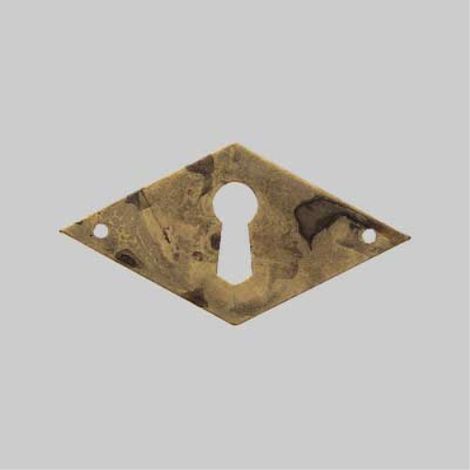 Bocchetta per mobili '30667' orizzontale 49x25 mm - ottone antico METAL GROUP (1/2)