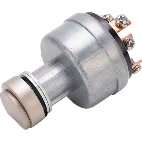 Interrupteur d'allumage à 6 broches avec 2 clés, remplacement pour interrupteur de démarrage d'excavatrice Daewoo DH200 (1/5)