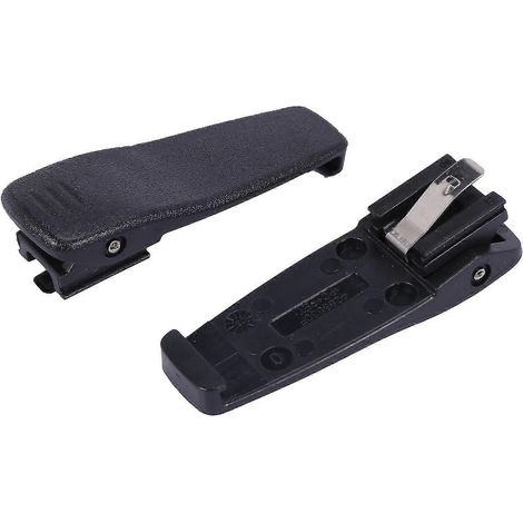 Lot de 5 accessoires robustes pour talkie-walkie avec clip ceinture, compatibles avec les radios CB portables GP3688/CP040/CP140. (1/5)