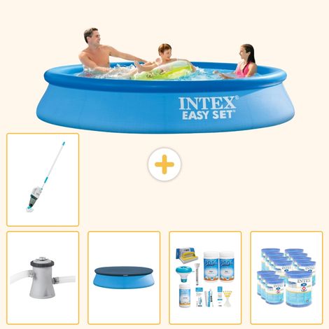 Intex Piscine Easy Set Ronde - 305x61 cm - 6-pièces SCB19 (1/5)