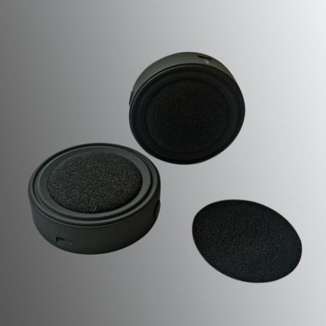 Casque Audio Pour Casque De Moto - Bluetooth 5.0 - Mains Libres - Autonomie 10 Heures - Noir - 1 Pièce (1/5)