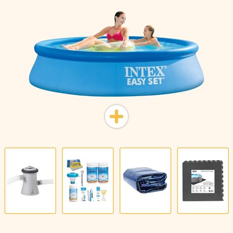 Intex Piscine Easy Set Ronde - 244x61 cm - 5-pièces S233 (1/5)
