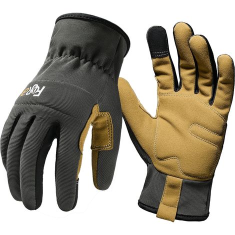 (Green M) Gants de travail multifonctionnels unisexes haute performance, respirants et compatibles avec les appareils à écran tactile. (1/5)