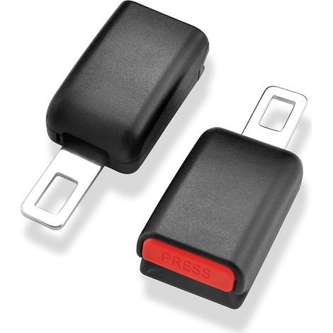 2 Pcs Accessoires de siège, 12 cm/ 4,72 Pouce, Noir et Rouge (1/5)