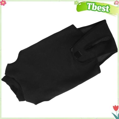 Tbest Costume de récupération de chirurgie de chien Combinaison de récupération chirurgicale animalerie manteau S pour 44 à 77 lb (1/5)