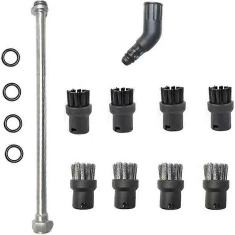 M12 Adapter & Dampfbürste für Kärcher Dampfreiniger Zubehör Ersatz-Dampfadapter Ausziehbare Teile (1/5)