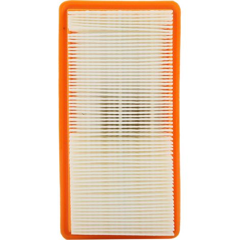 Papierstaubfilter für Kärcher DS5500/DS6000/DS5600 Staubsauger – Orange/Schwarz, 19,8 x 9,8 x 3,5 cm