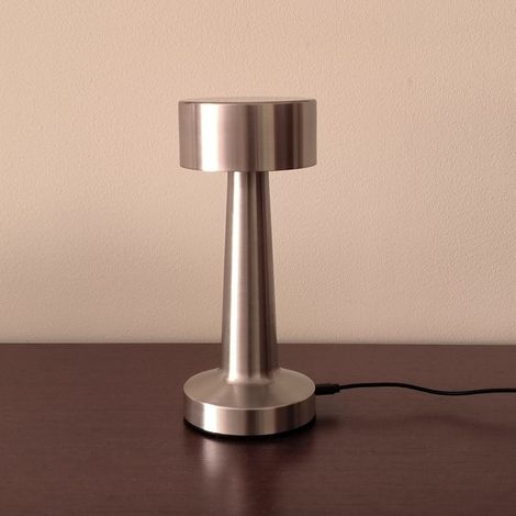 Lámpara Sobremesa LED Táctil 1,5W Recargable con Cambio de Tono de Luz e Intensidad