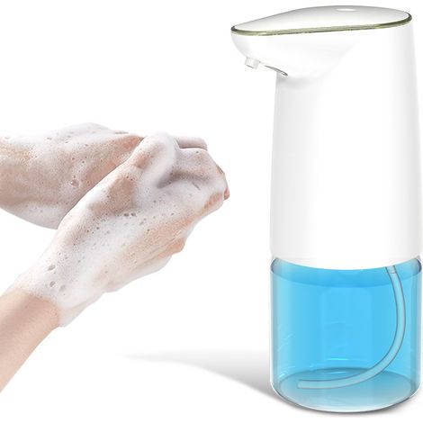 Distributeur automatique de gel hydroalcoolique en mousse, pompe rechargeable à capteur de type C, distributeur de mousse anti-fuite, 500 ml (1/5)