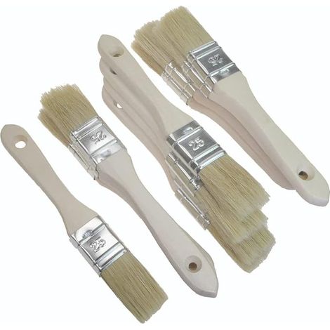 12x pinceaux plats pour peinture