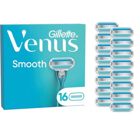 Gillette Venus Smooth Systemklingen 16er Ersatzklingen