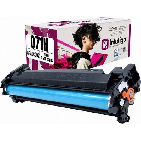 Inkdigo Toner 071H kompatibel mit Canon i-Sensys LBP-122dw, MF272dw und MF275dw, TÜV-zertifiziert (1/5)