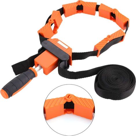 Mehrzweck-Nylon-Klemmband für Holzbearbeitung, Winkelrahmenklemme, robustes Haltewerkzeug, 4er-Set, professioneller Einsatz (1/5)