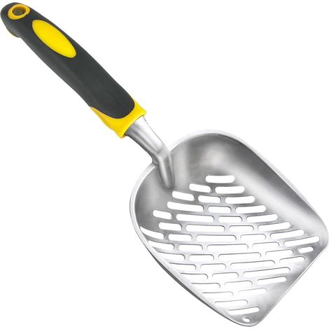 Cat Litter Scoop - Metal Scoop for Cat Litter - Long Handle Scoop for Cats Litter Scoop - Cat Litter Scoop - Scoop for Litter Scoop - Scoop for Cat Litter Scoop, Suitable for (1/5)