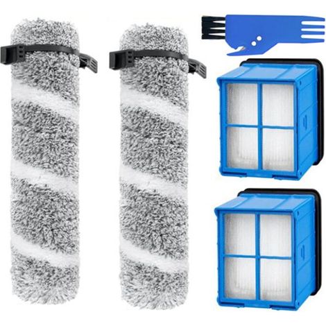 Pezzi di ricambio per l'aspirapolvere Crosswave Omniforce 3930F/3933/V2/39999Z: spazzola principale e filtro. (1/2)