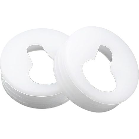 16 Pièces Cintres de Trou de Serrure, Trou de Serrure Attaches Suspension, Attaches Suspension Pattes de Fixation, pour Accrocher Mur Cadre Photo Cabinet Miroir