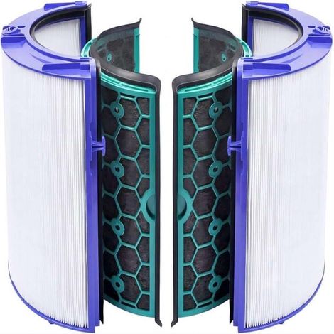 Sistema de filtro de aire de 360° - Compatible con los purificadores de aire Dyson Pure Cool Link HP04/TP04/DP04 HP05/TP05 Pure Hot Cool (1/4)