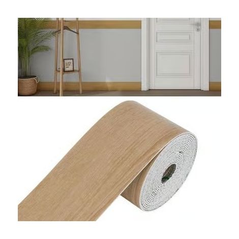 Plinthe flexible large et épaisse, baguette décorative autocollante, profilé de transition de sol, plinthes, plinthe de plafond en PVC (1/5)