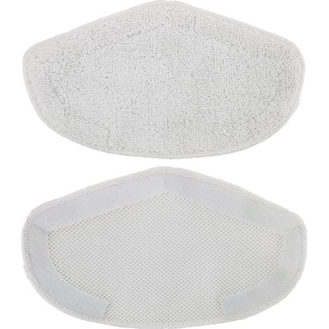 Lot de 4 Vadrouilles de Rechange pour POLTI Kit Balai Vapeur Chiffon de Rechange Smart 40Mop Mop Pad (1/5)