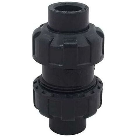 0 - Clapet anti retour a boule 20 25 32 40 50 63mm clapet piscine clapet antiretour anti refoulement pvc vanne soupape anti retour (Diamètre intérieur 32mm) (1/4)