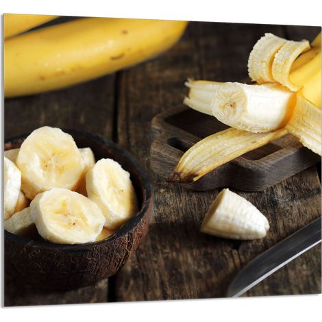 Panneau de verre POUR la cuisine 65x60 Banane (1/5)