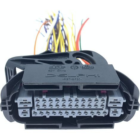 Compatible with Audi A4L, A6L, Q5, A5, Q3, A8 and A8L: ABS pump wiring harness and connector – JB2245-38P