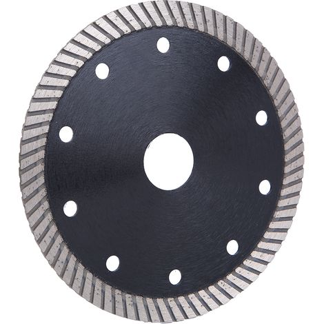 Diamant-Trennscheibe für Winkelschleifer, geeignet für Beton, Granit und Marmor, 125 x 22,23 x 2,0 x 10 mm (1/5)